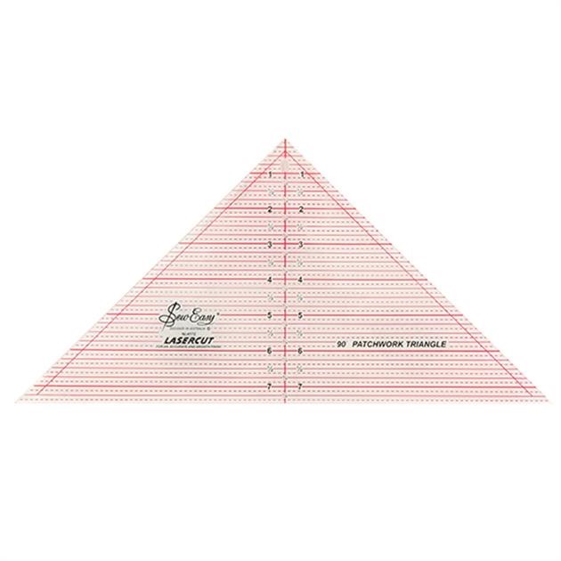 Punch with Judy > Sew Easy ® 90 Degree Triangle Ruler